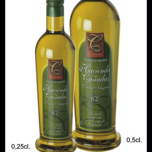 aceite de oliva, botella cristal 250 ml